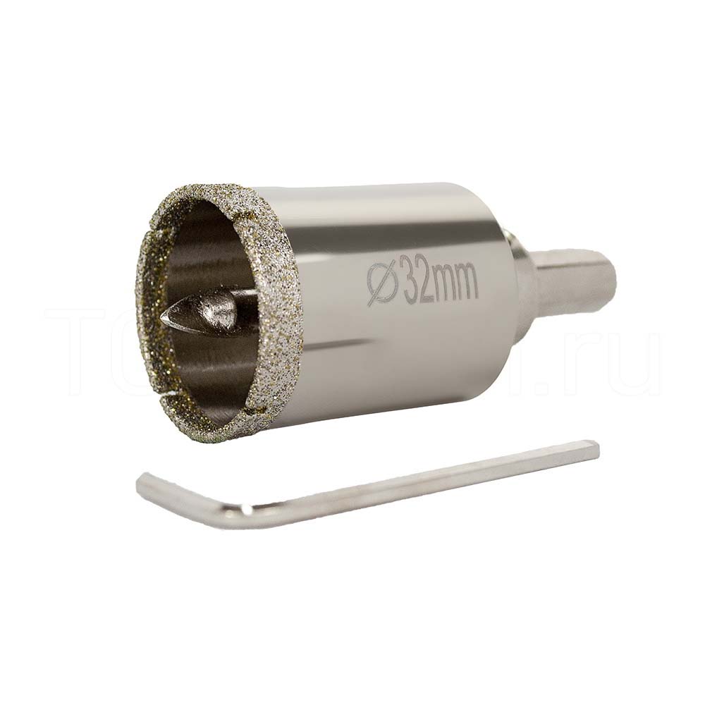 Diamond Core Wrill Bit (z vrtanjem sredinske zlitine) - Standard 32 mm