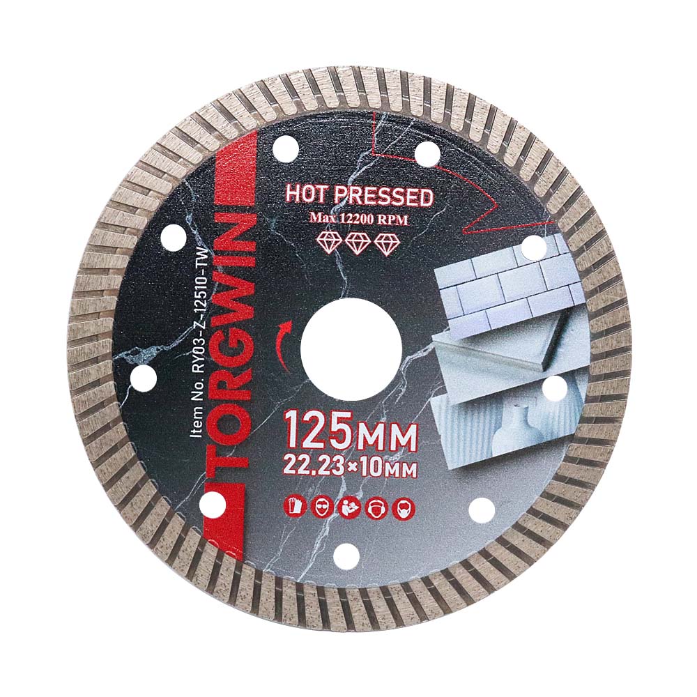 Vroče stisnjene turbo diamantne žage Blade Pro za ploščice